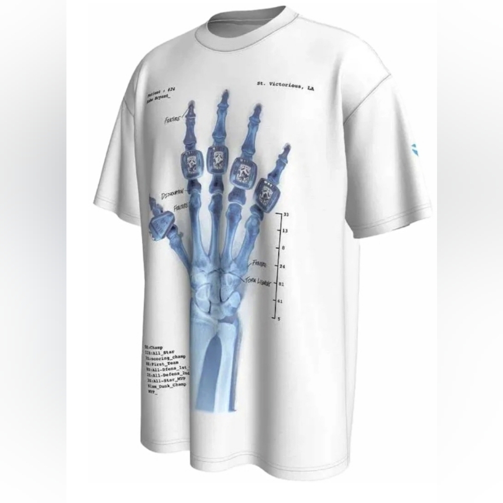 Nike Kobe x ray hand t shirt